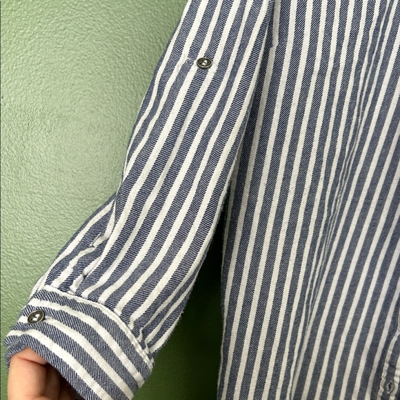 Striped Button-Up Shirt - Picture 3 of 4